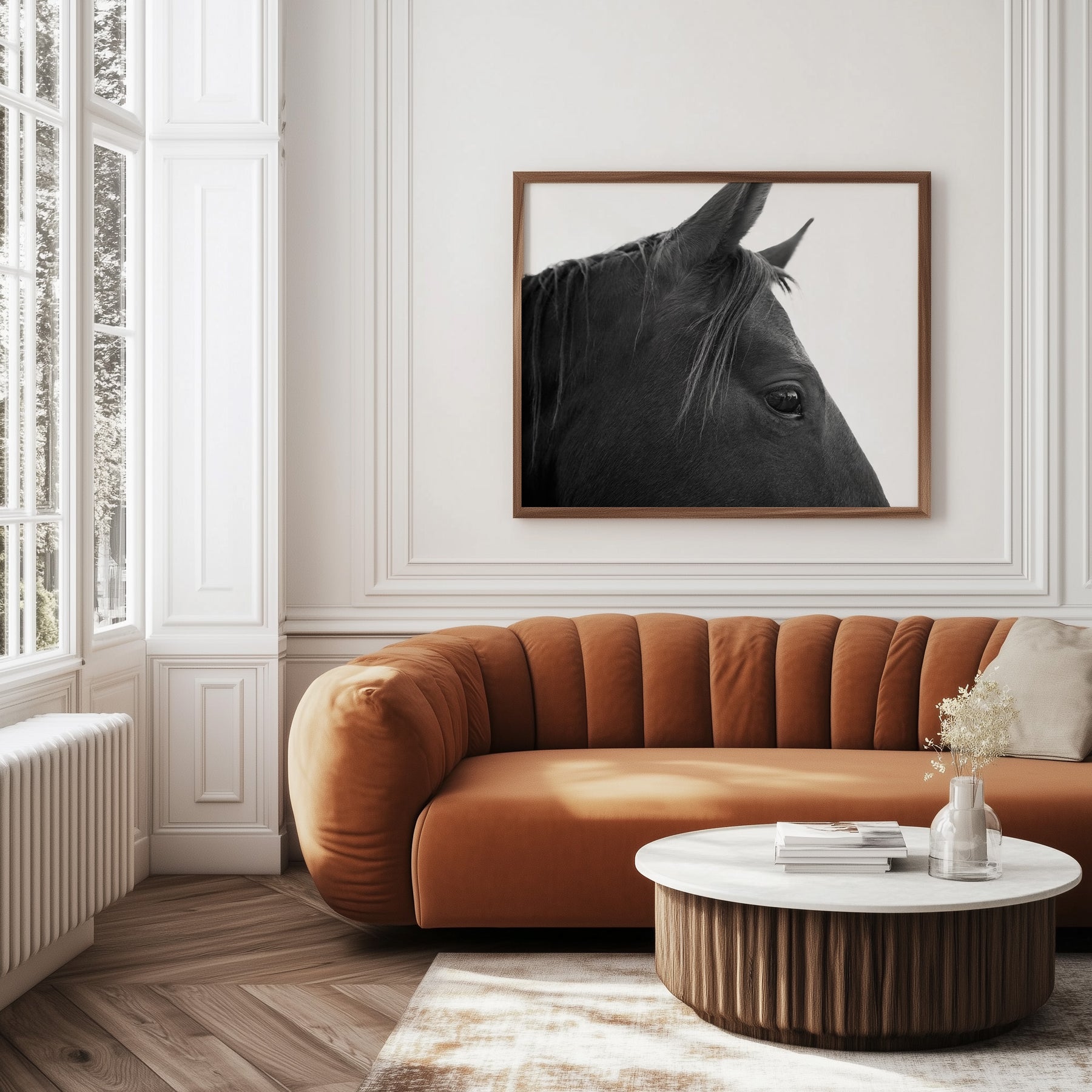 Black Horse Profile