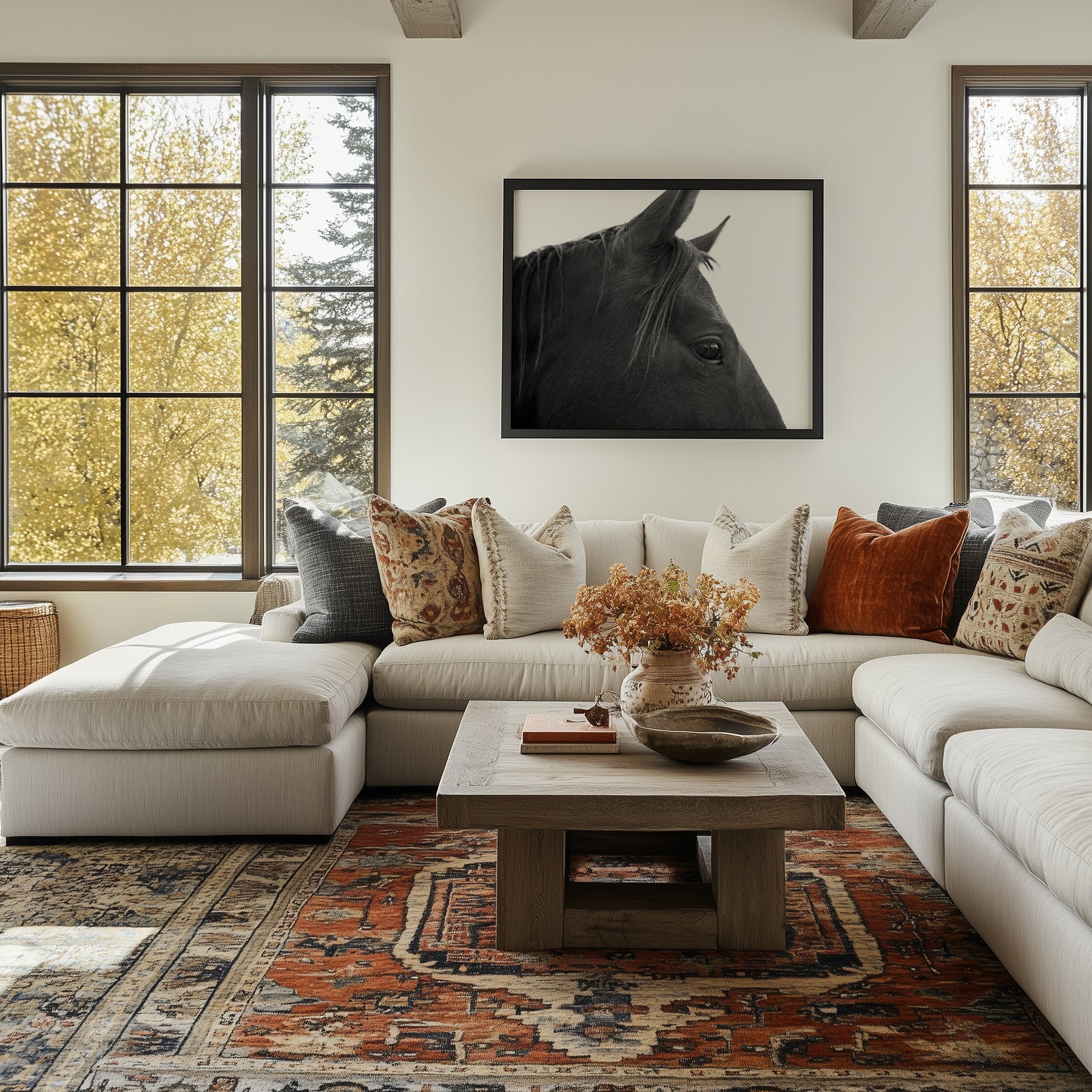 Black Horse Profile