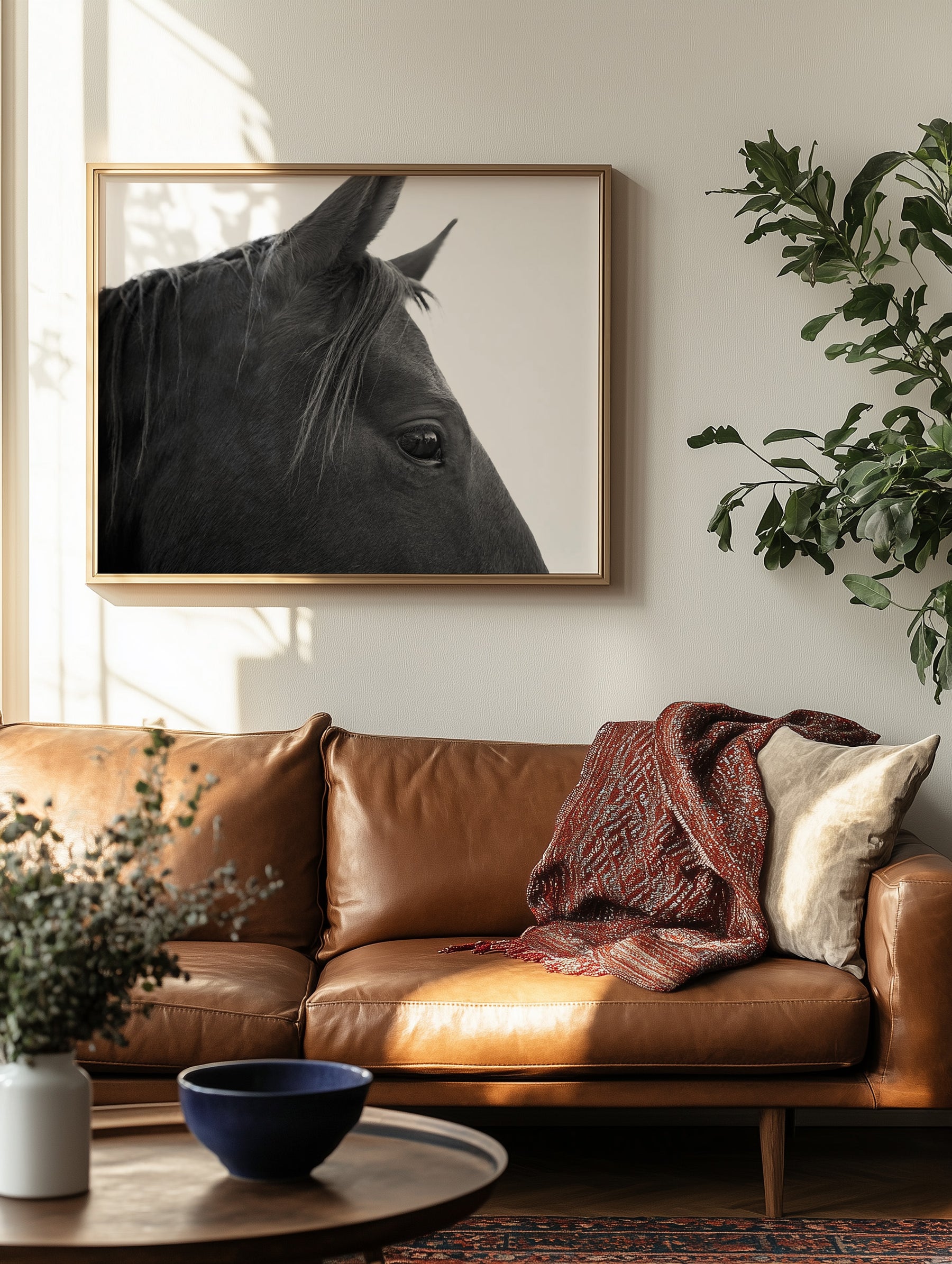 Black Horse Profile