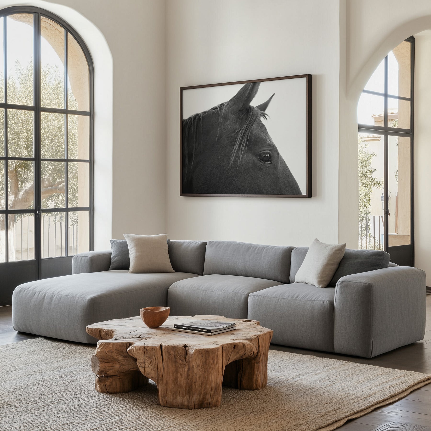 Black Horse Profile
