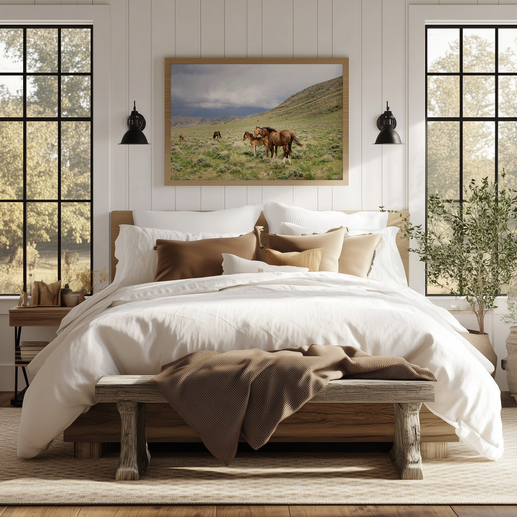 Three Little Wild Horses