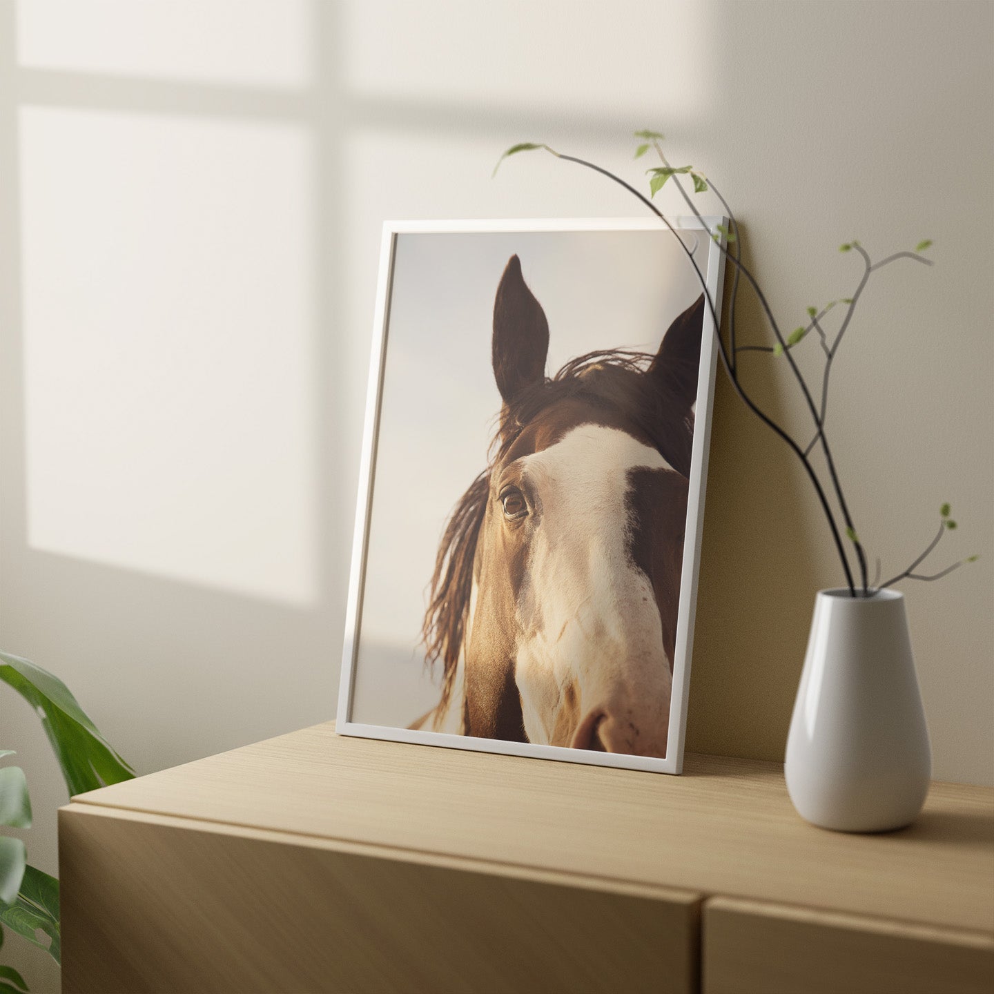 Modern Crop Paint Horse