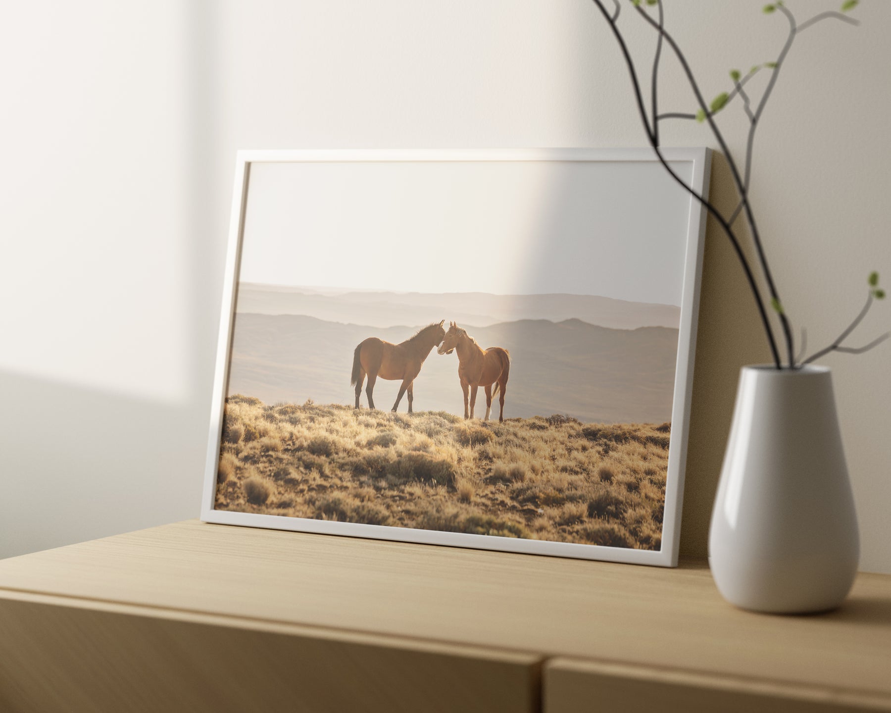 Wild Horse Embrace