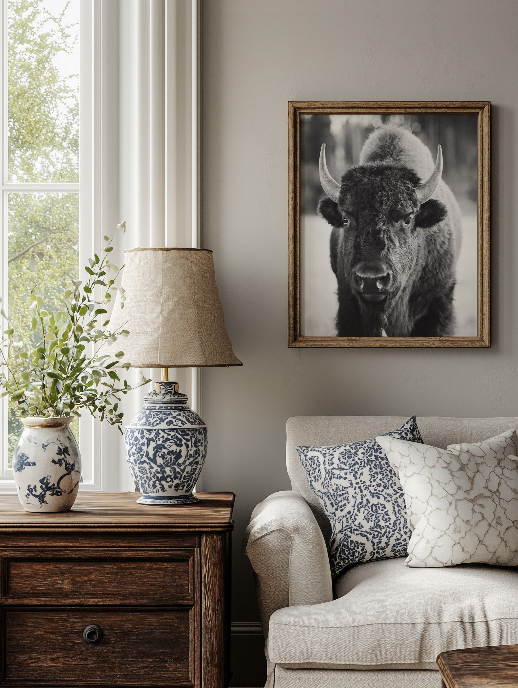 Bison, Vertical