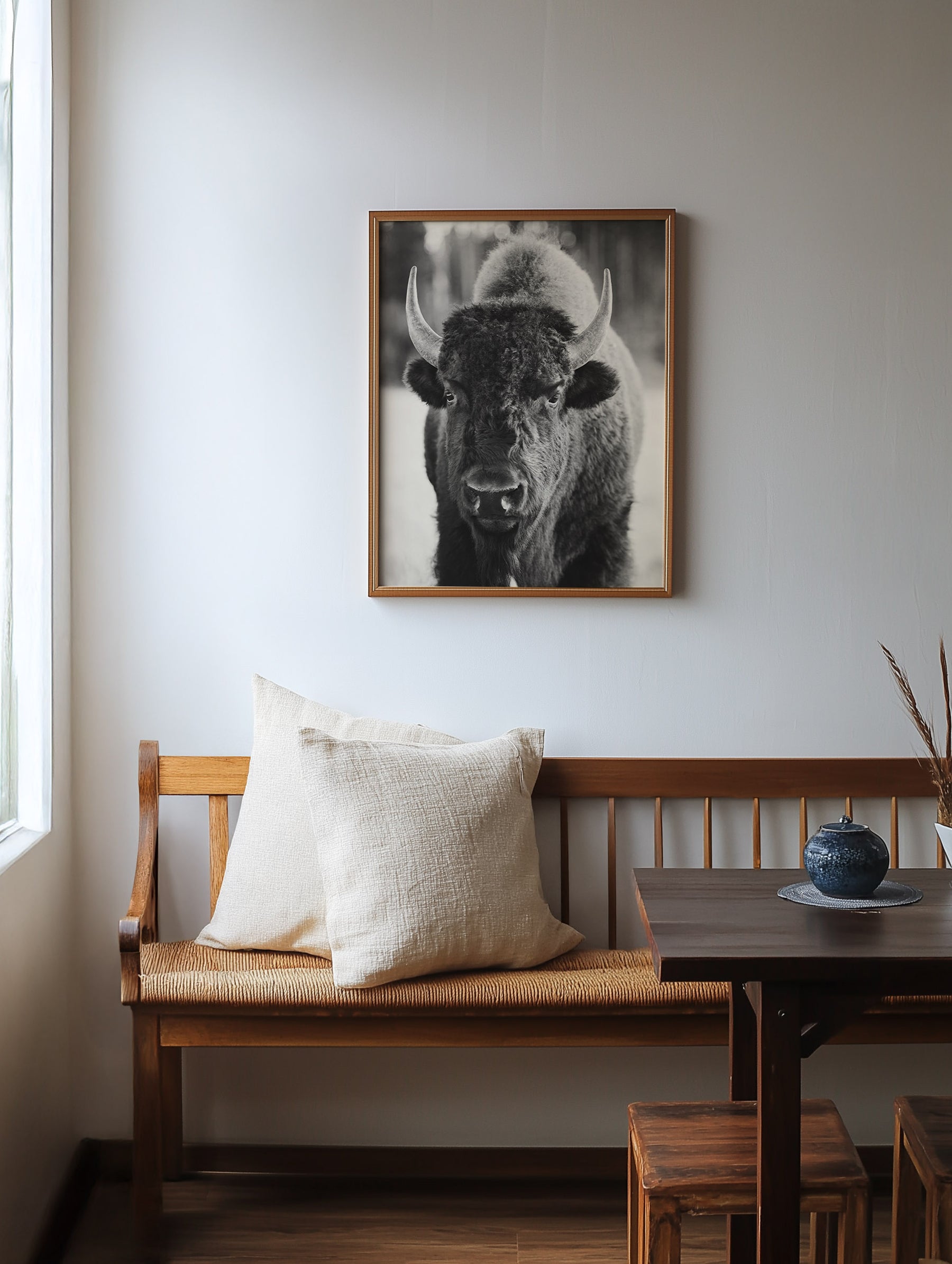 Bison, Vertical