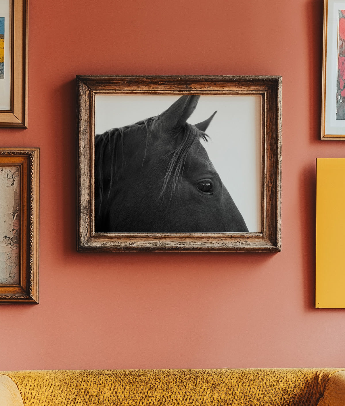 Black Horse Profile