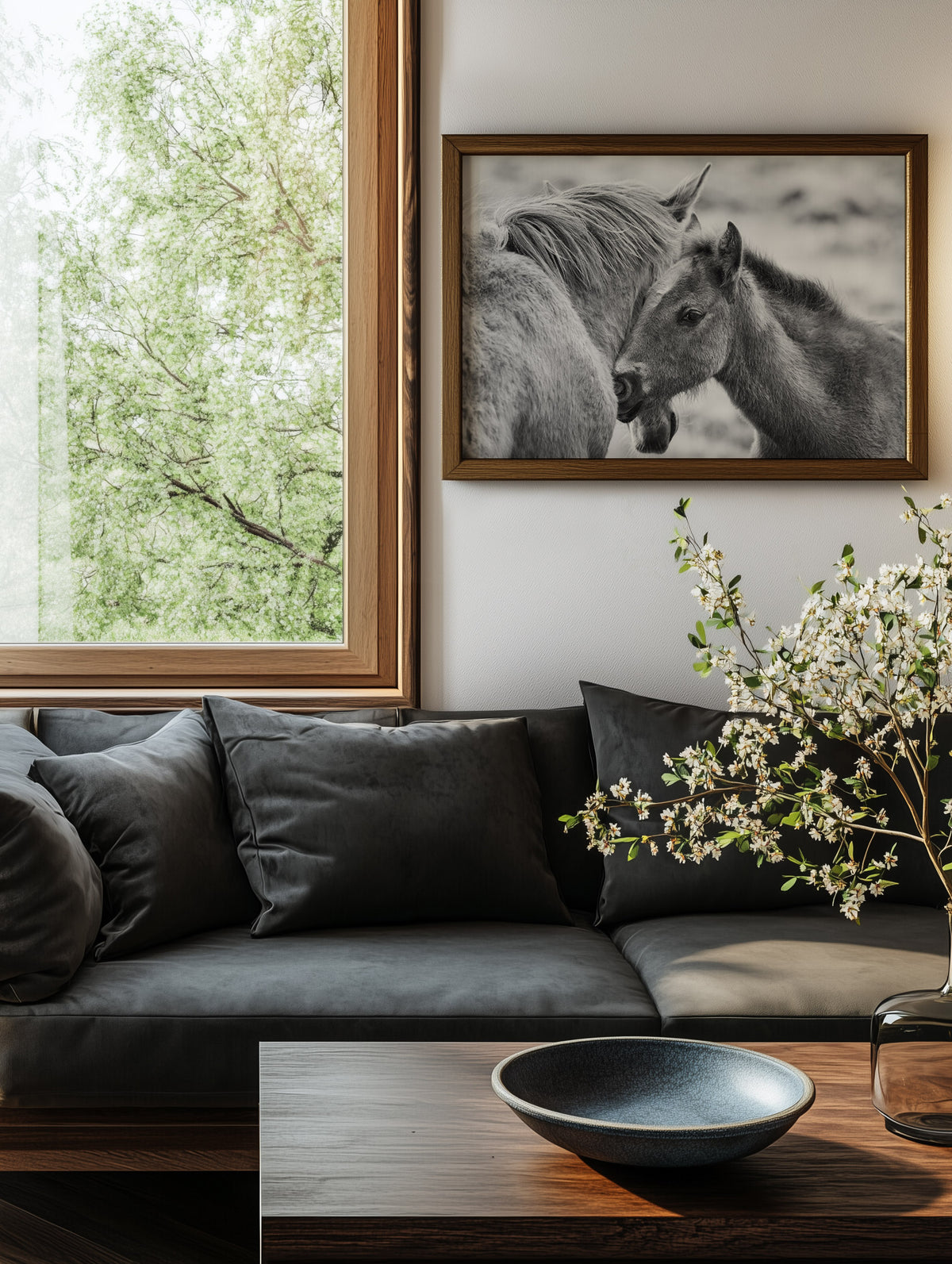 Foal and Mother – Tender Equine Moment