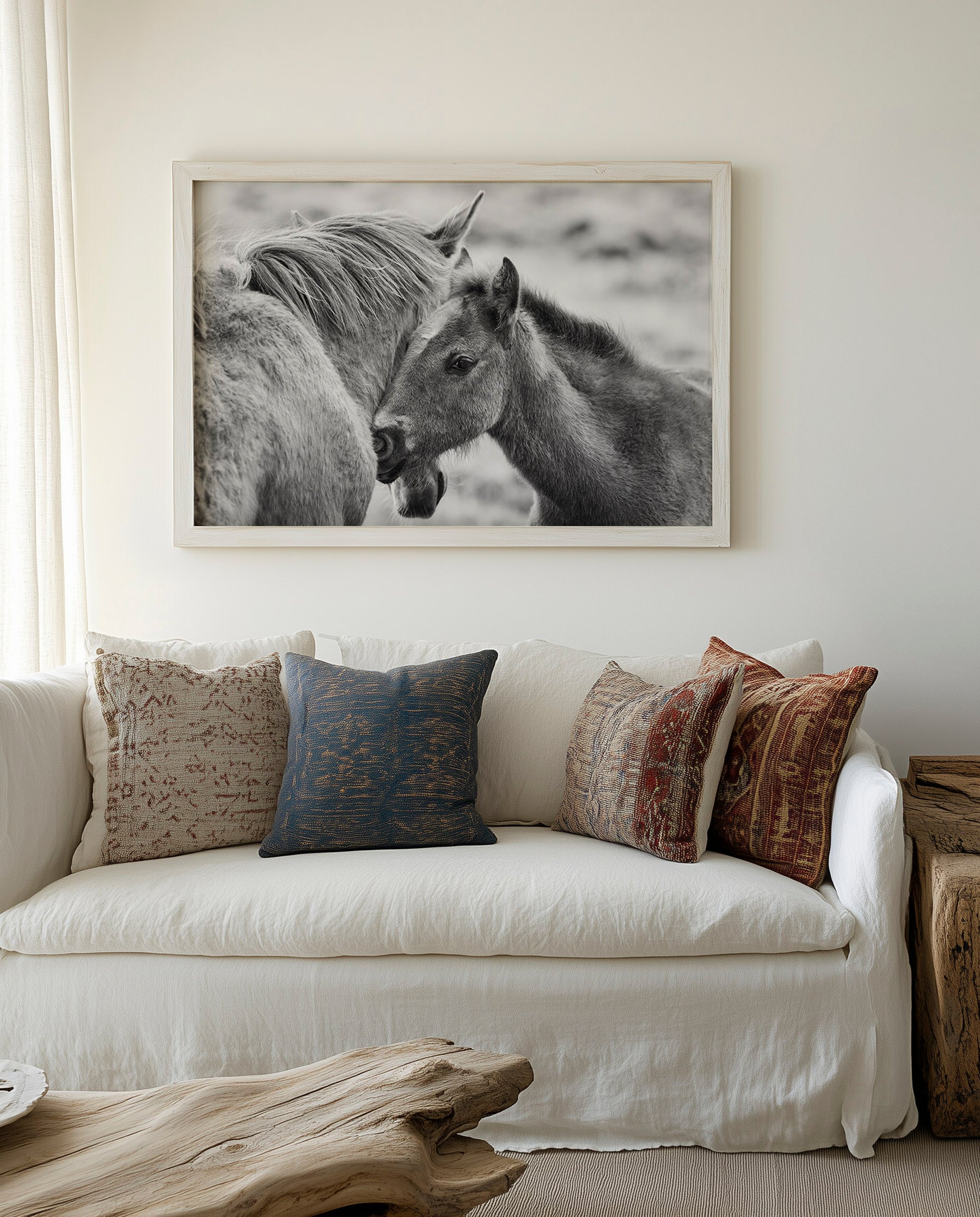 Foal and Mother – Tender Equine Moment
