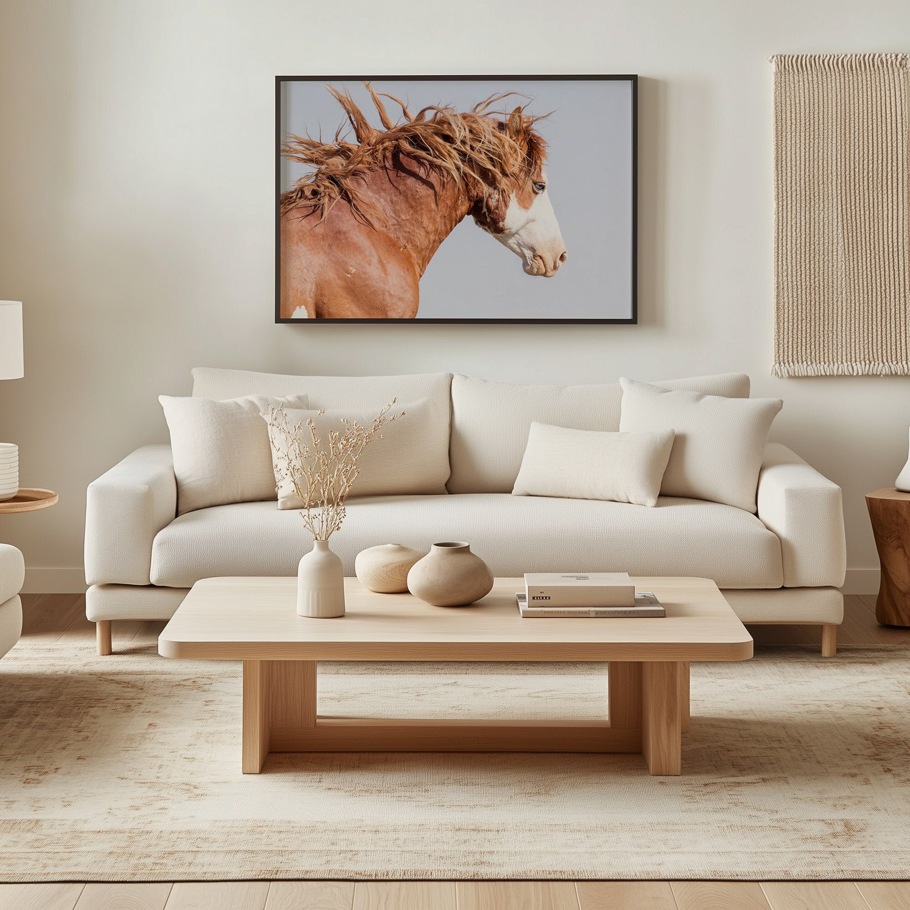 Wild Stallion in Motion, Color Version