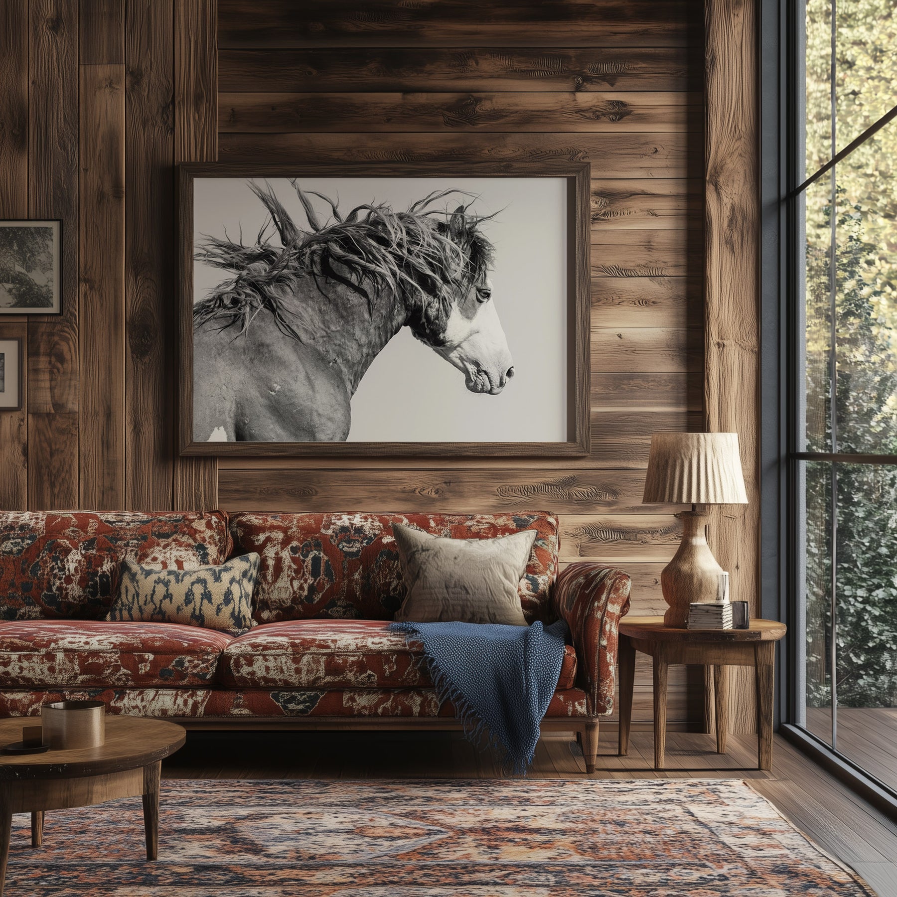 Wild Stallion in Motion