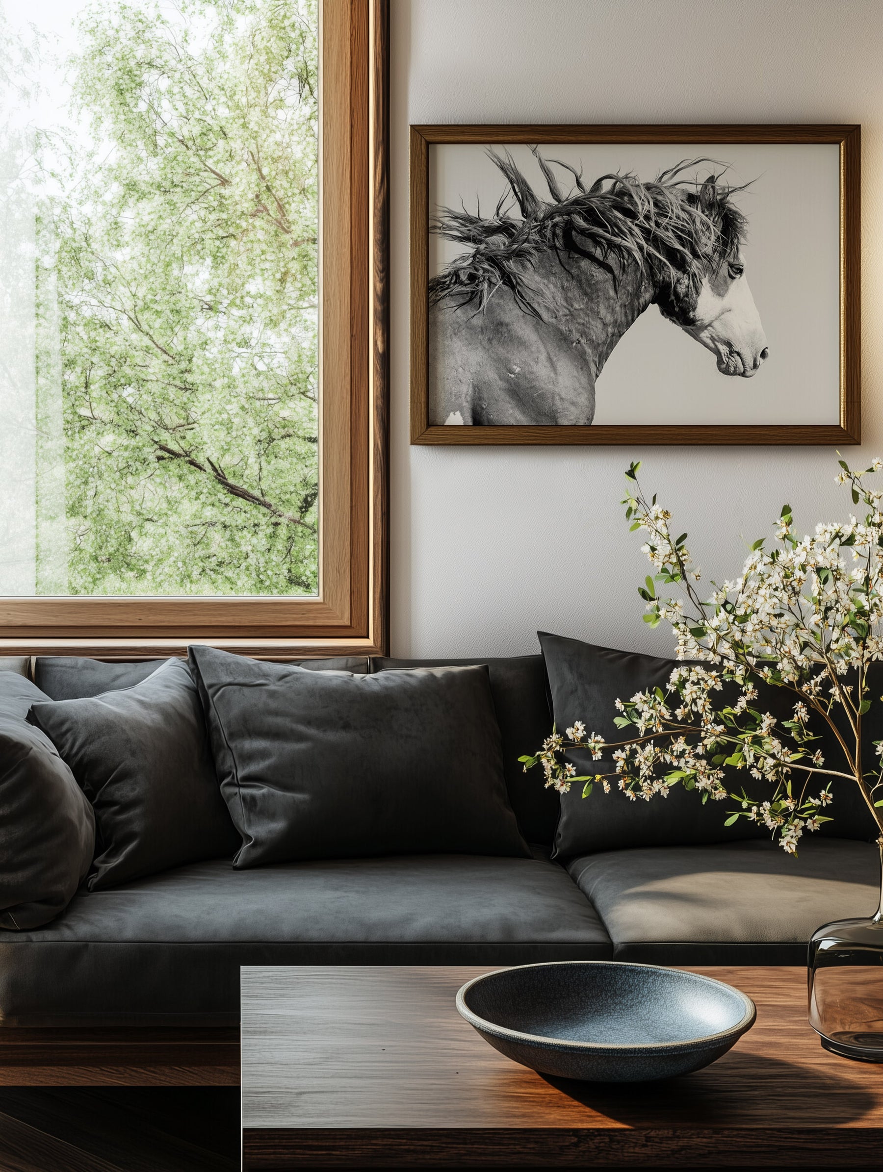 Wild Stallion in Motion
