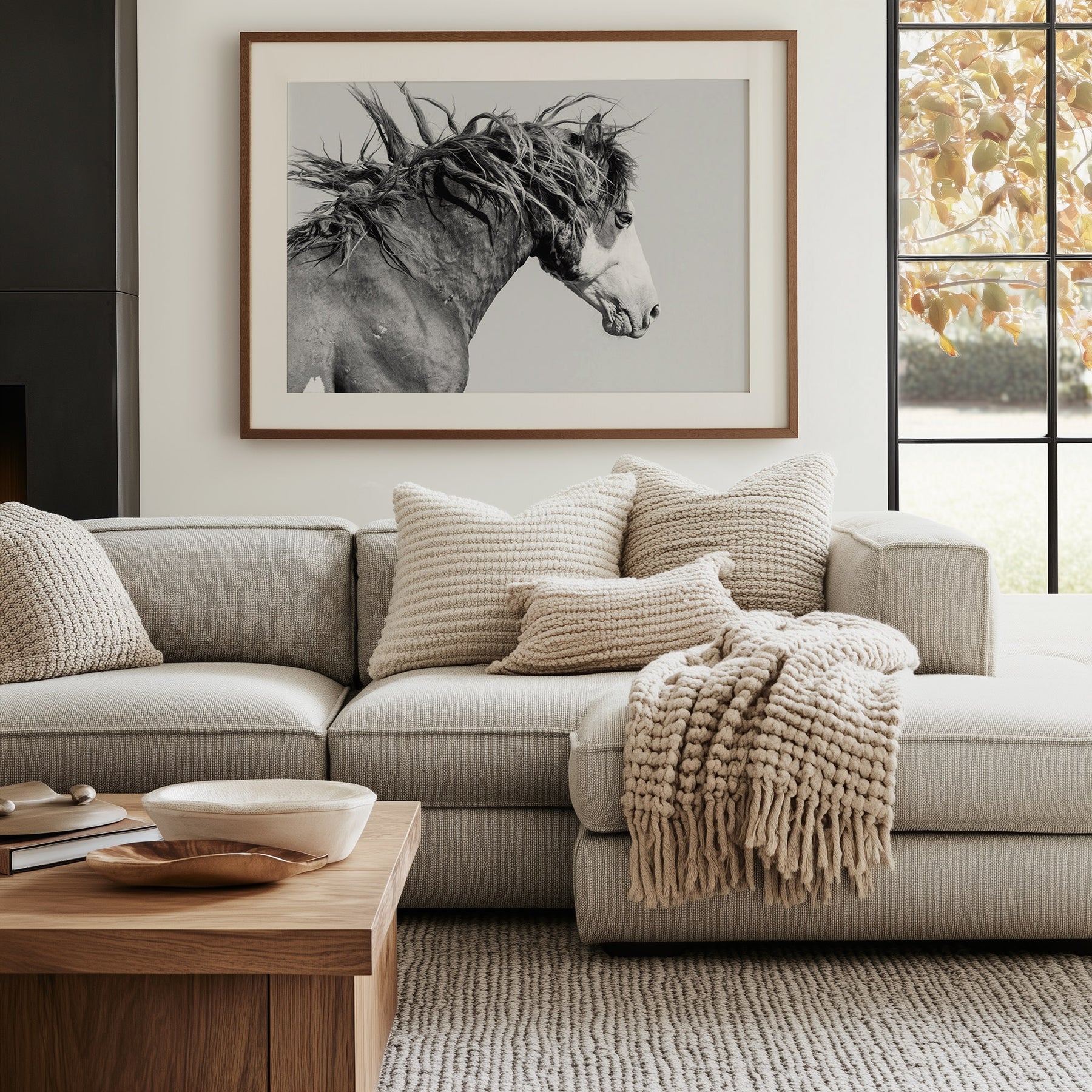 Wild Stallion in Motion