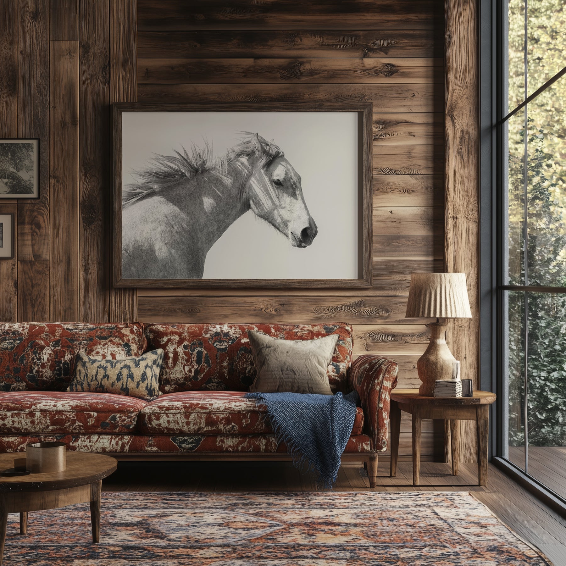Light and Shadows, Horse Portrait