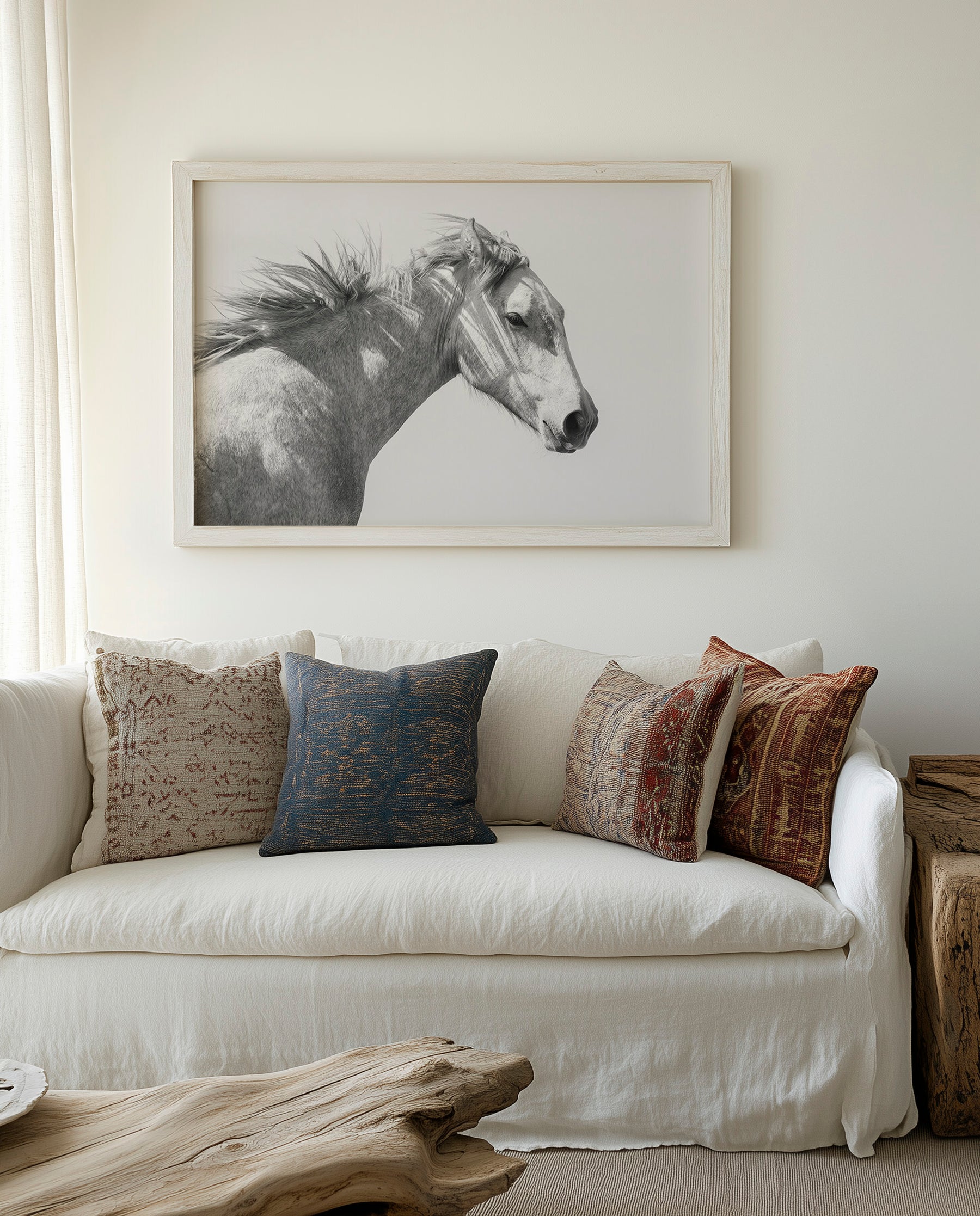 Light and Shadows, Horse Portrait