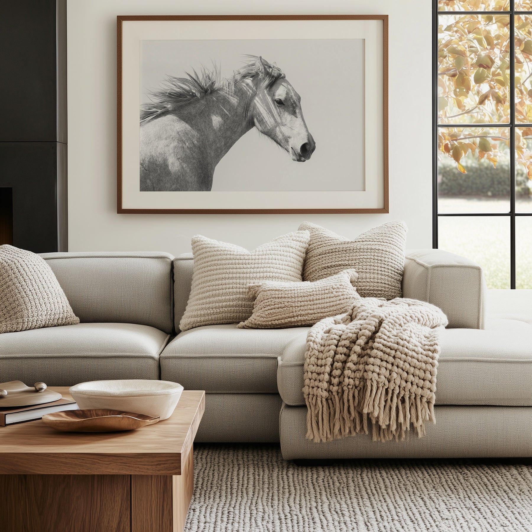 Light and Shadows, Horse Portrait