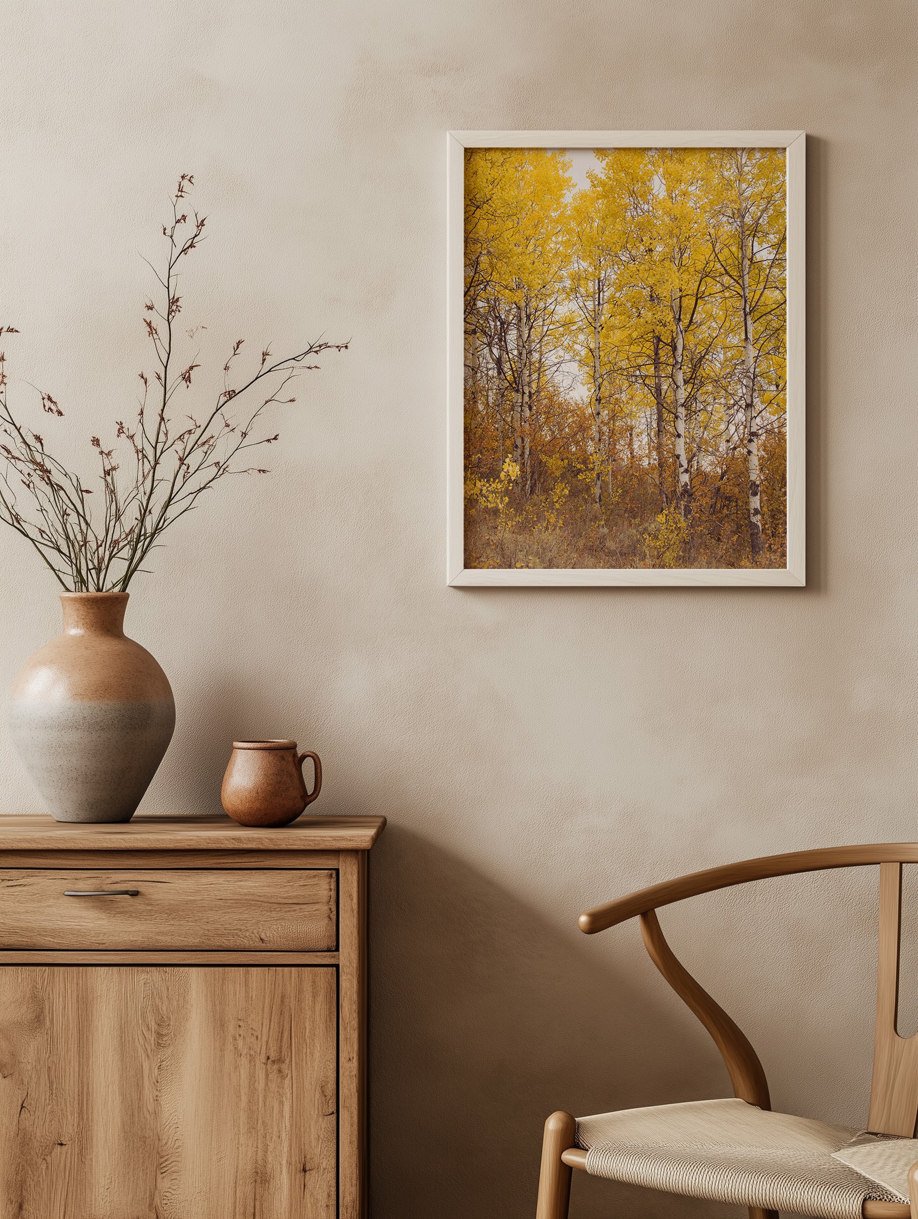 Yellow Aspens