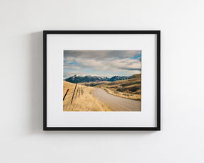 Country Road to Snowy Mountains