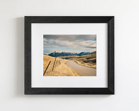 Country Road to Snowy Mountains
