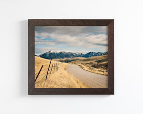 Country Road to Snowy Mountains