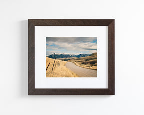 Country Road to Snowy Mountains