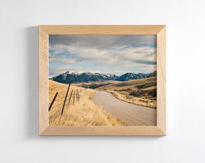Country Road to Snowy Mountains