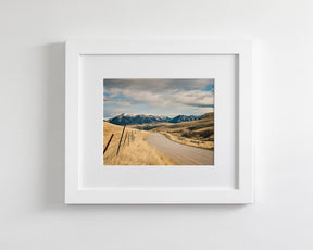Country Road to Snowy Mountains