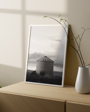 Nostalgia, Grain Silo Photograph