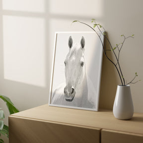 White Horse Portrait