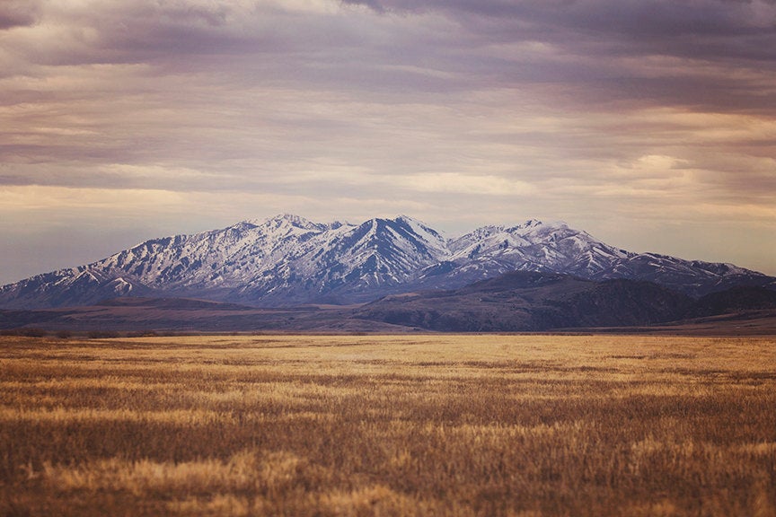 Colorful Mountain Photograph